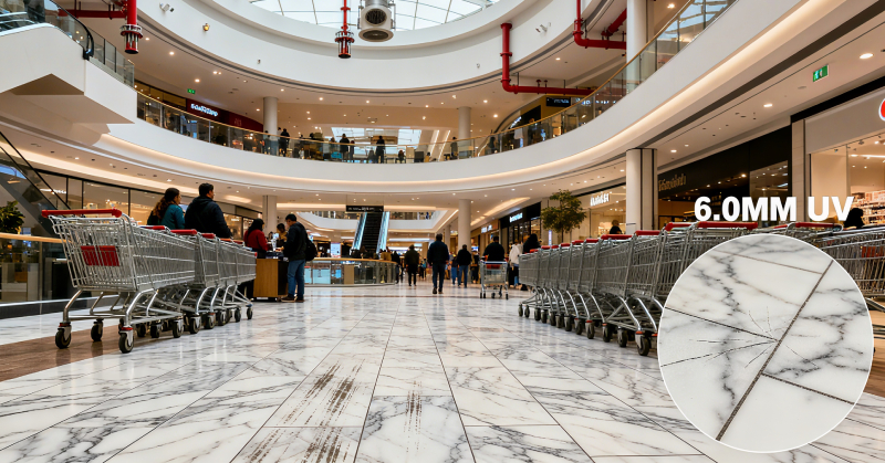 Commercial Fire-Rated LVT Flooring: Safety, Durability & Cost-Savings for Healthcare/Retail/Data Centers